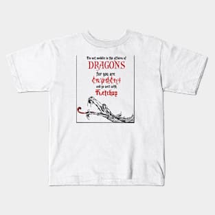 DragonMeddle_03 Kids T-Shirt